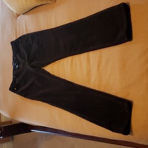 Chaps Brown Corduroy Women’s Straight Leg Pants Size 4